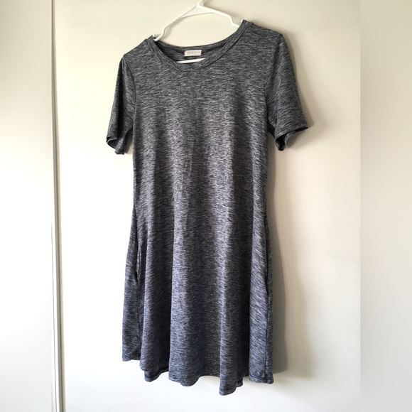 Heather Blue T-Shirt Dress - Picture 1 of 8